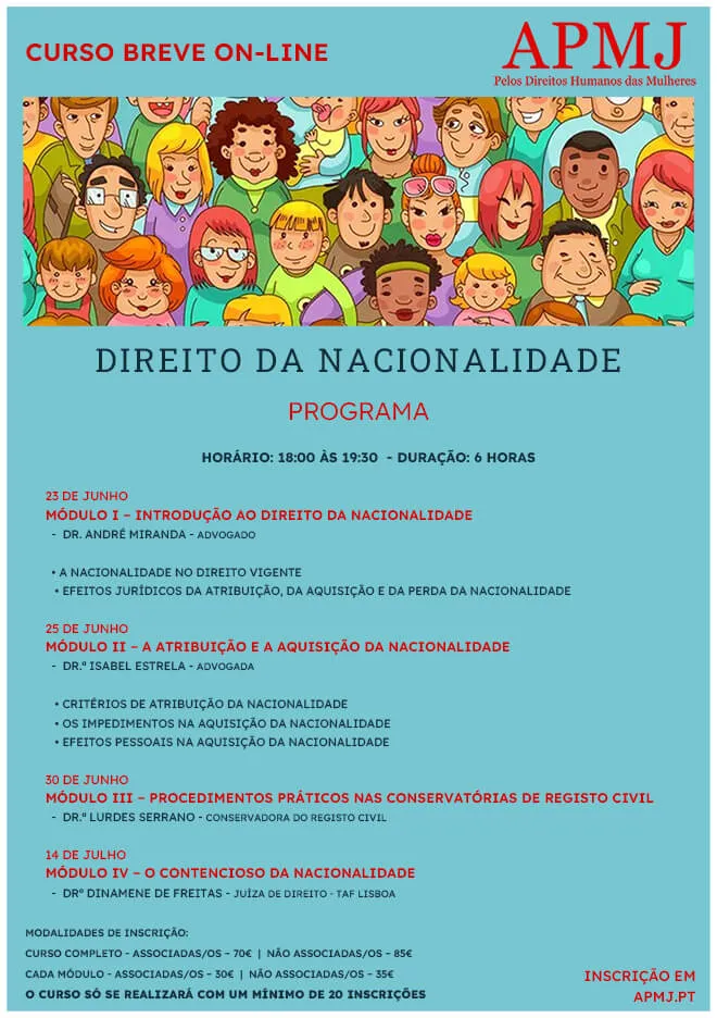 CURSO DIREITO DA NACIONALIDADE