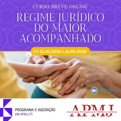 Blocos Curso Breve Online - Regime Jurídico do Maior Acompanhado
