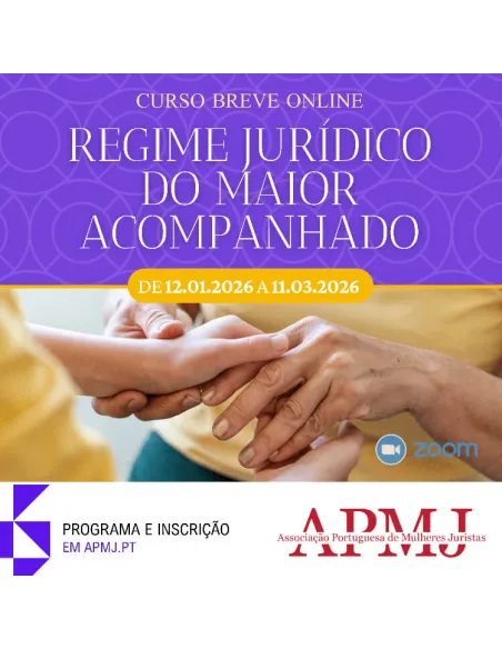 Blocos Curso Breve Online - Regime Jurídico do Maior Acompanhado