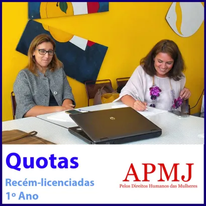 Quotas Recém-licenciadas 1º Ano