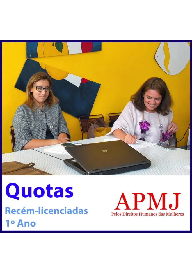 Quotas Recém-licenciadas 1º Ano
