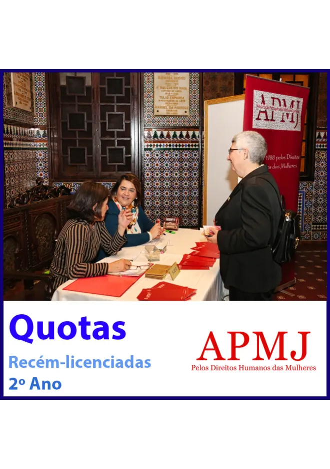 Quotas Recém-licenciadas 2º Ano