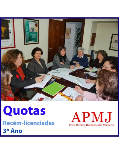Quotas Recém-licenciadas 3º Ano