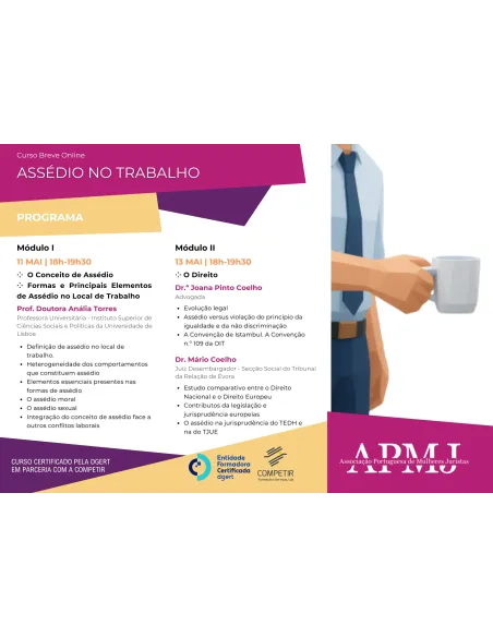 Curso Breve Online - Assédio no Trabalho